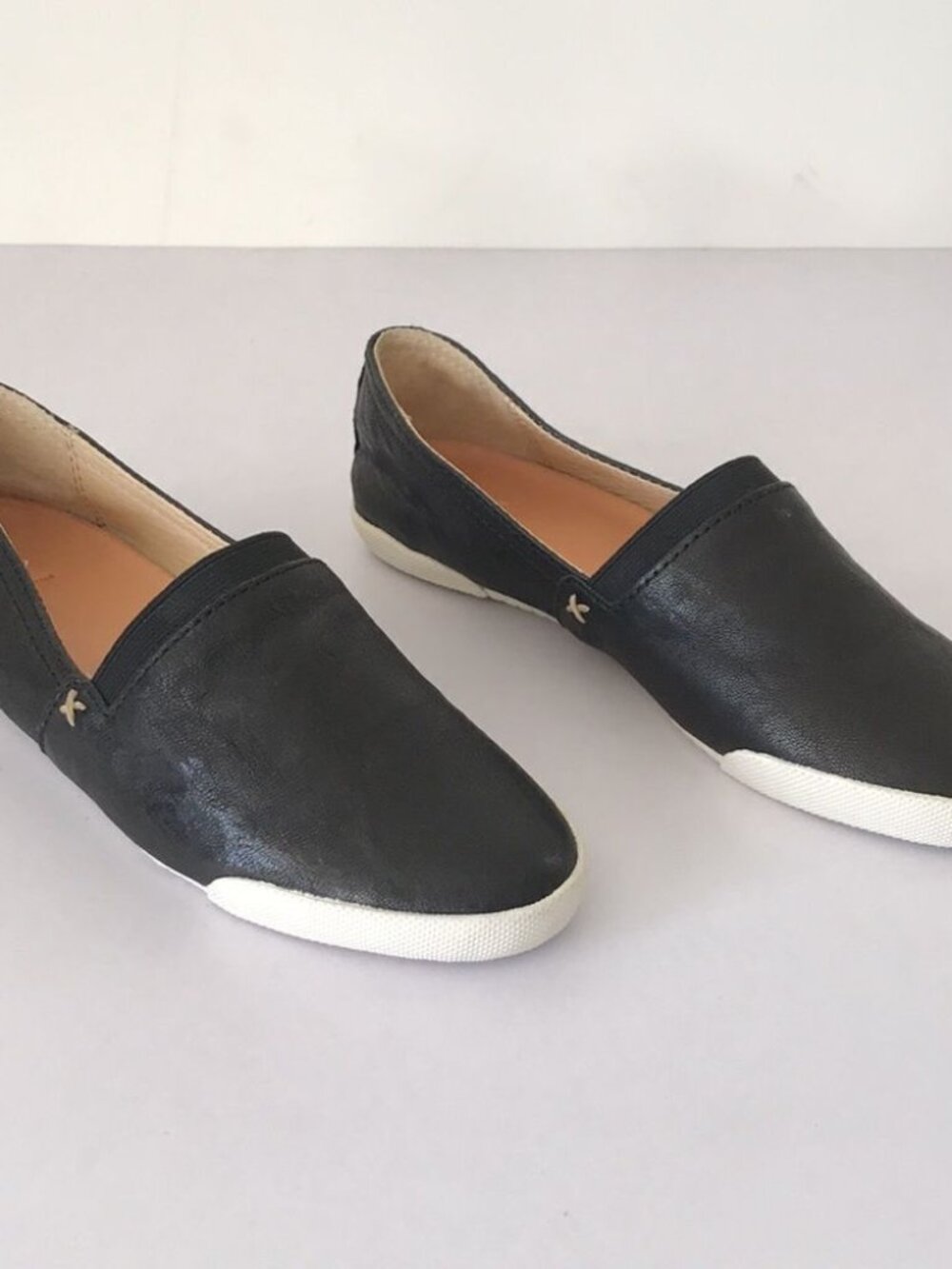 Frye Melanie Leather Slip-on Shoes